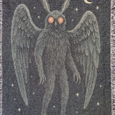 Strike Gently Co Home > Other Home Mothman Woven Throw Blanket 60" X 80"