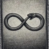 Strike Gently Co Home > Other Home Snake Infinity Ouroboros Woven Throw Blanket 60" X 80"