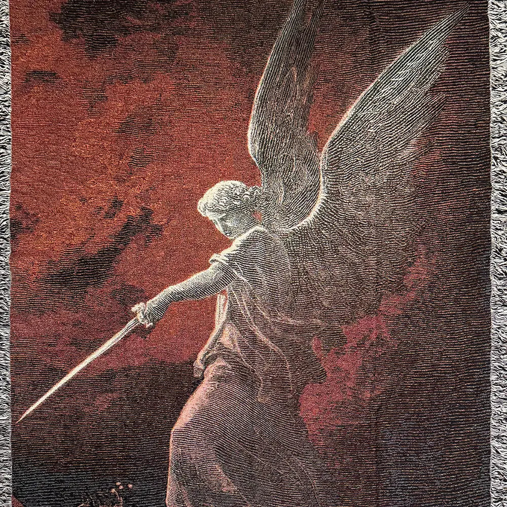 Strike Gently Co Home > Other Home Woven Blanket: Dore Angel 25076476 dorered