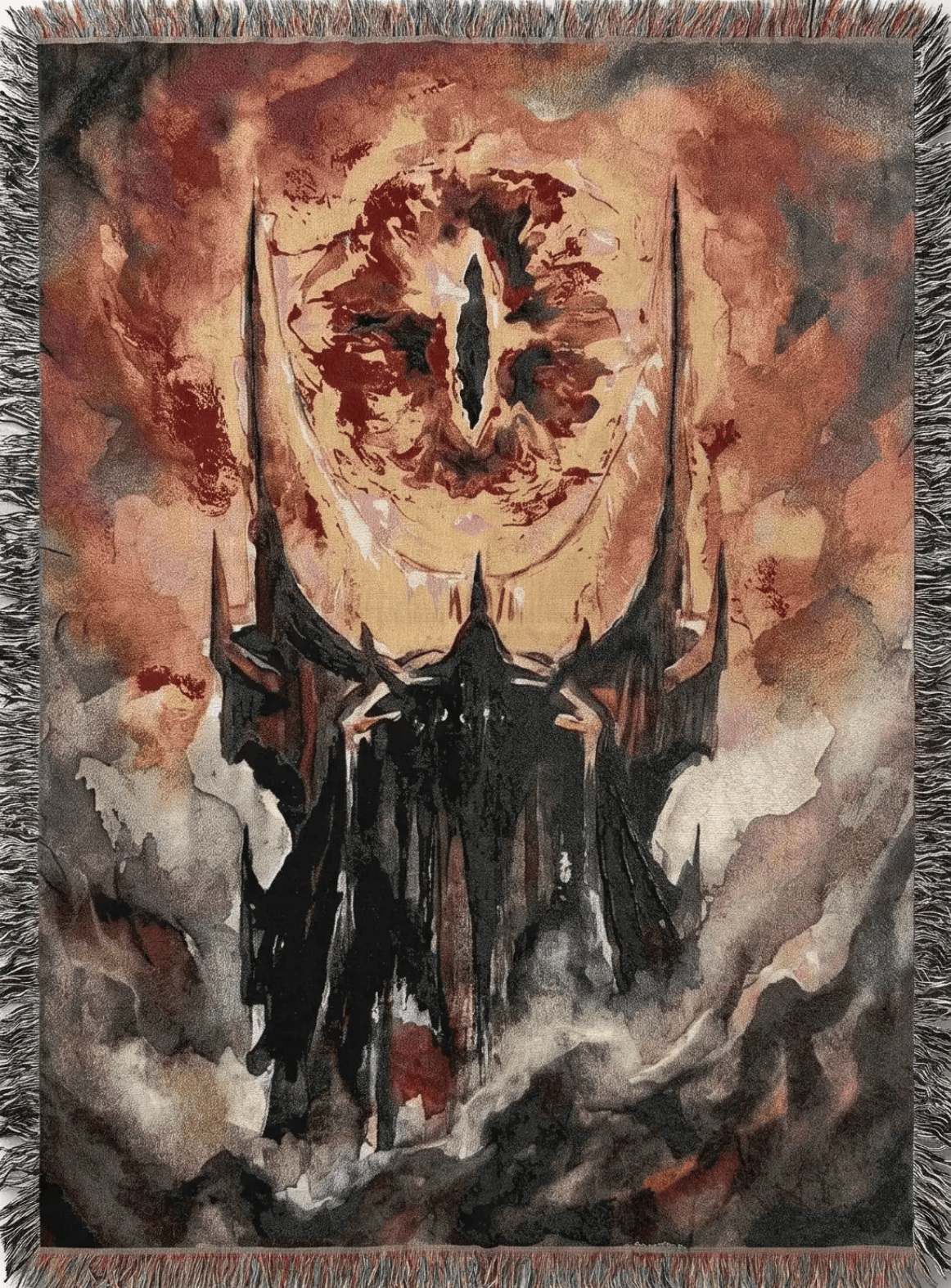 Strike Gently Co Home > Other Home Woven Blanket: Eye of Sauron 85599740