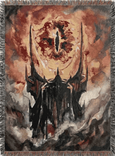 Strike Gently Co Home > Other Home Woven Blanket: Eye of Sauron 85599740
