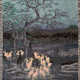 Strike Gently Co Home > Other Home Woven Blanket: Foxfires At the Changing Tree 10404348 foxfires6080