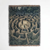 Strike Gently Co Home > Other Home Woven Blanket: Labyrinth 17056252 labyrinth