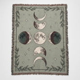 Strike Gently Co Home > Other Home Woven Blanket: Moon Phases moonphases