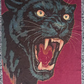 Strike Gently Co Home > Other Home Woven Blanket: Panther pantherred