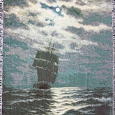 Strike Gently Co Home > Other Home Woven Blanket: Ship 45294332 moonlightship