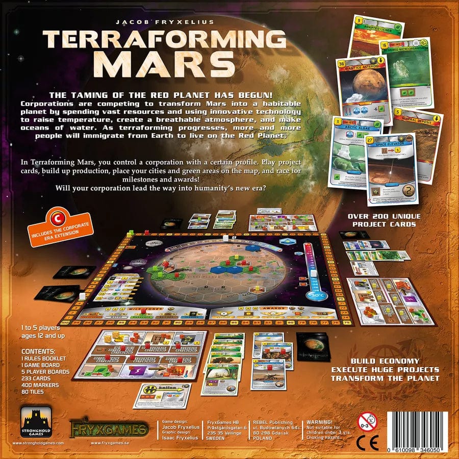 Stronghold Games Board Games > Large Box Games Terraforming Mars 696859265808 SHG6005