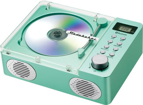 Studebaker Music > Audio Equipment Studebaker SB3720TE Retro CD Player with Bluetooth (Teal) 077283017261 SDBK17261