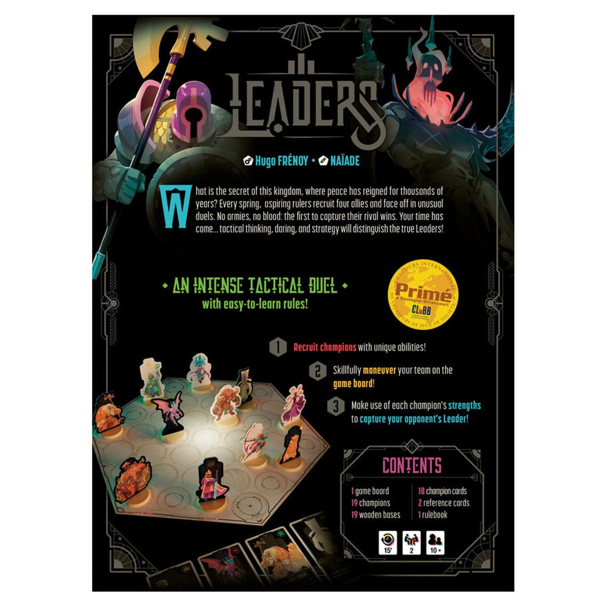Studio H Board Games Leaders 3616450014053 STHLEAEN