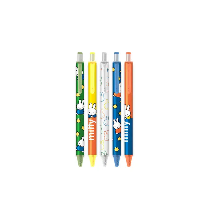 Studio Oh! Stationery Miffy Soft-Touch Gel Pen Set 37078524 MY012