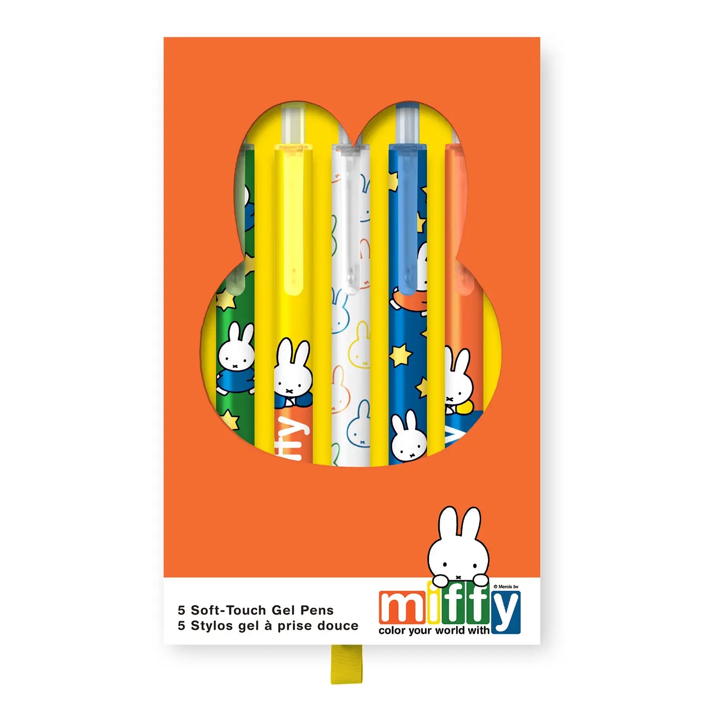 Studio Oh! Stationery Miffy Soft-Touch Gel Pen Set 37078524 MY012