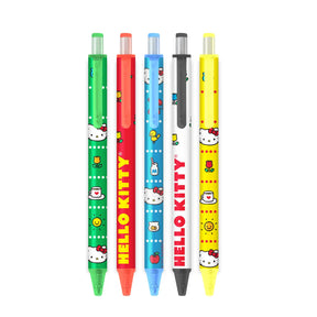 Studio Oh! Stationery Retro Hello Kitty Soft-Touch Gel Pen Set 31409660 S0076