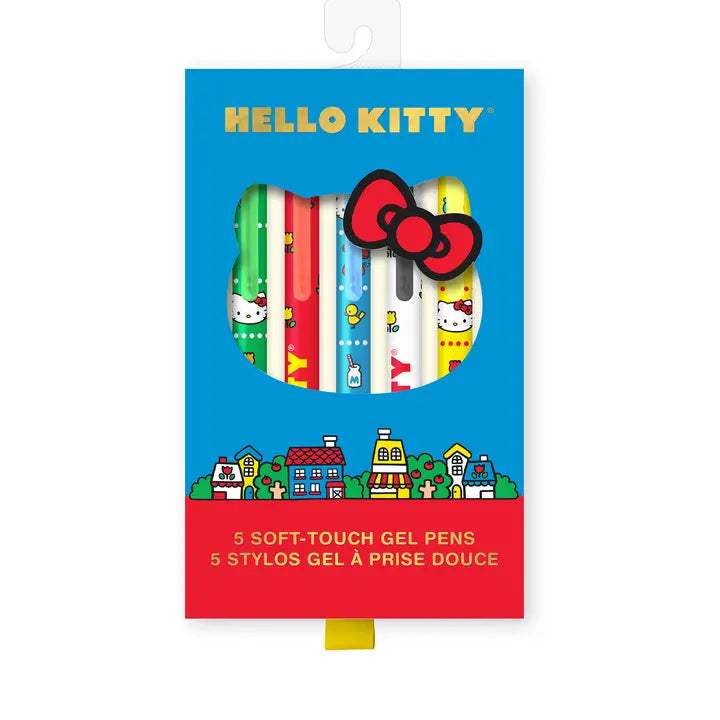 Studio Oh! Stationery Retro Hello Kitty Soft-Touch Gel Pen Set 31409660 S0076