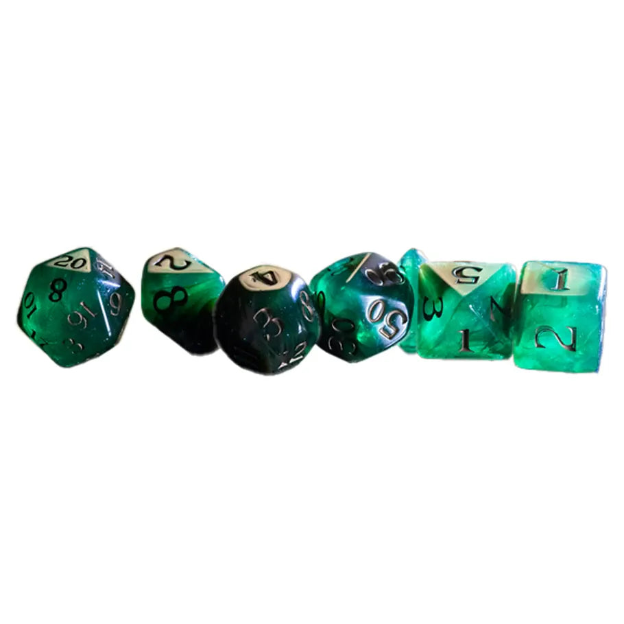Studio Woe Dice > Other Dice 7-Set: Scented Dice: Nature's Embrace 868726000175 WOE0503