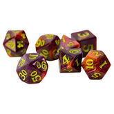 Studio Woe Dice > Other Dice 7-Set: Scented Dice: Pumpkin King 850058567037 WOE0604