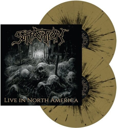 Suffocation - Live In North America (Iex) (Gold & Black Splatter