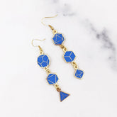 Sugar Cubed Studios Accessories Roll the Dice - Dangle Earrings (Blue) 98454012