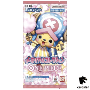 Super Anime Store Trading Card Games > One Piece JAPANESE EB-01 BOOSTER PACK 4570118084910