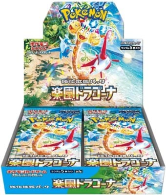 Super Anime Store Trading Card Games > Pokemon POKEMON PARADISE DRAGONA JAPANESE BOOSTER BOX 4521329361352 PKMN-SV-1352