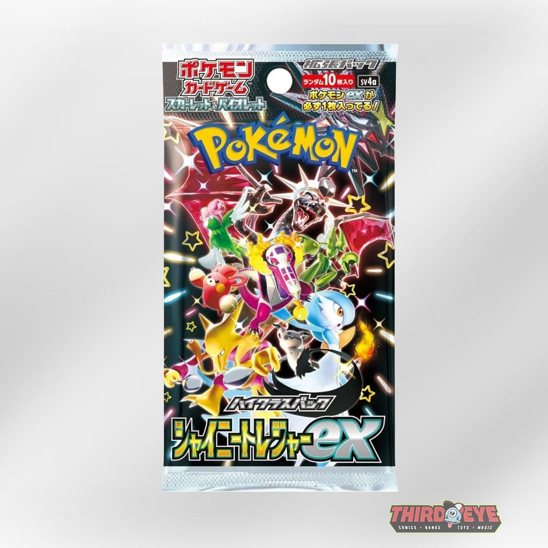 Super Anime Store Trading Card Games > Pokemon POKEMON SHINY TREASURE EX JAPANESE PACK 4521329394817