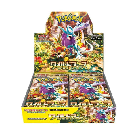 Super Anime Store Trading Card Games > Pokemon POKEMON WILD FORCE JAPANESE BOX 4521329394831 PKMN-SV-4831