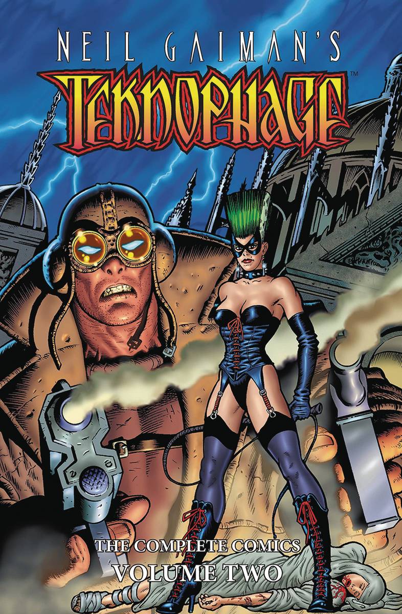 SUPER GENIUS Graphic Novel NEIL GAIMANS TEKNOPHAGE TP VOL 02 9781629915739 JUL161842