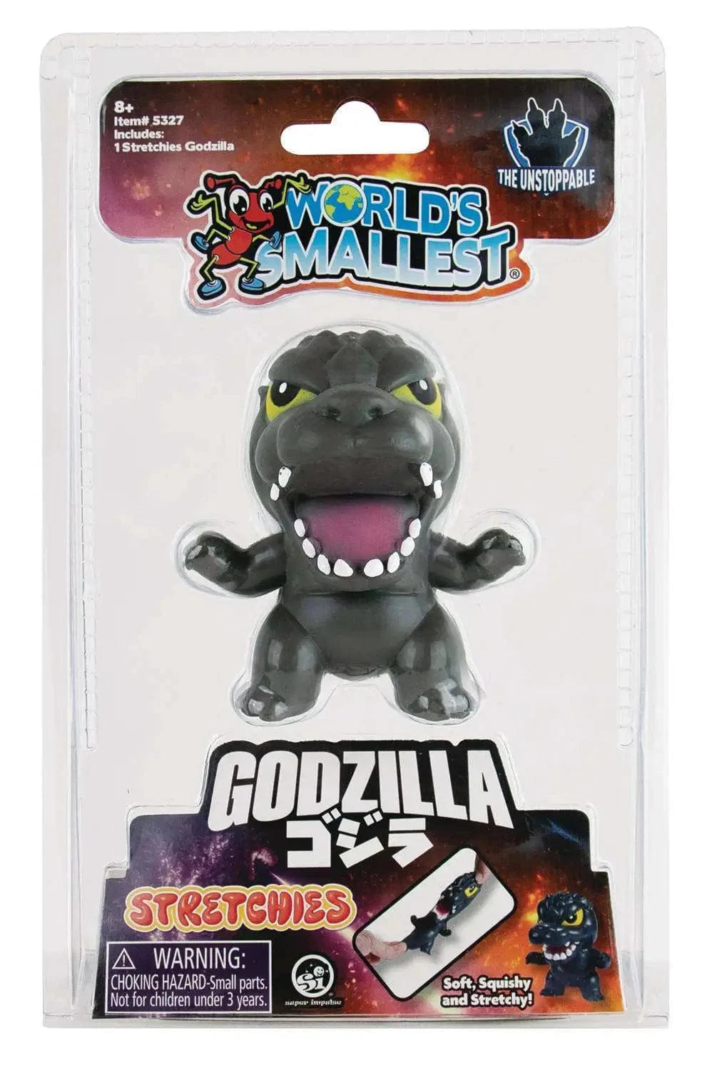 Super Impulse Toys > Other Toys Super Impulse: World's Smallest - Stretchy Godzilla 810010994615