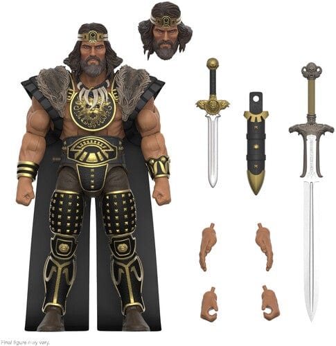 Super7 ACTION SUPER7: ULTIMATES! - CONCAN THE BARBARIAN - KING CONAN ACTION FIGURE 840049832701