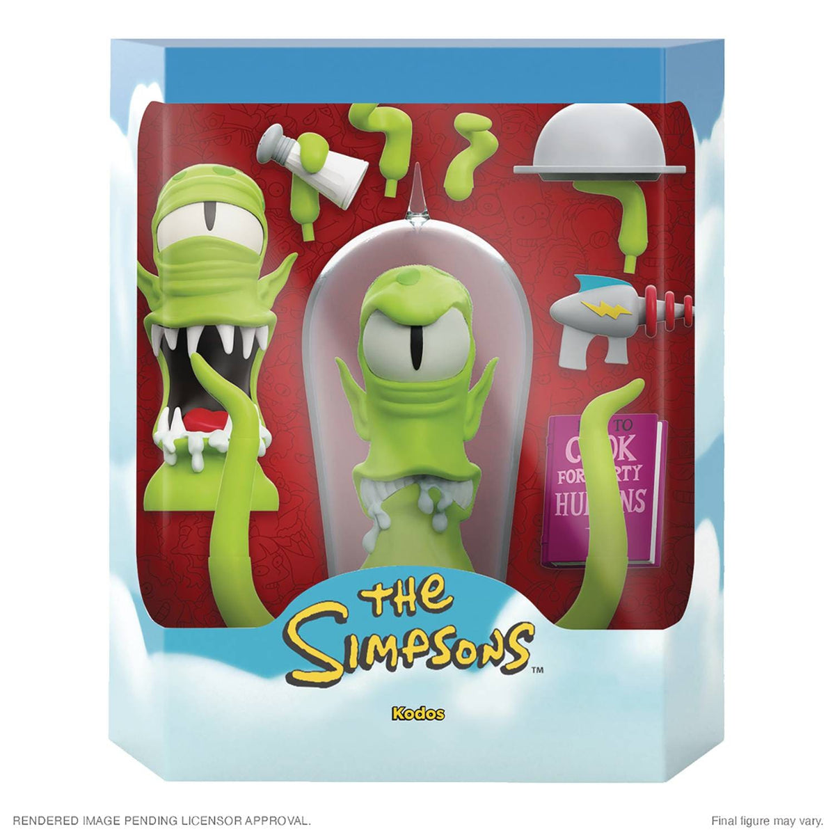 Super7 Toys > Action Figures > Animation Super7: The Simpsons - Kodos 840049827431 MAY228575