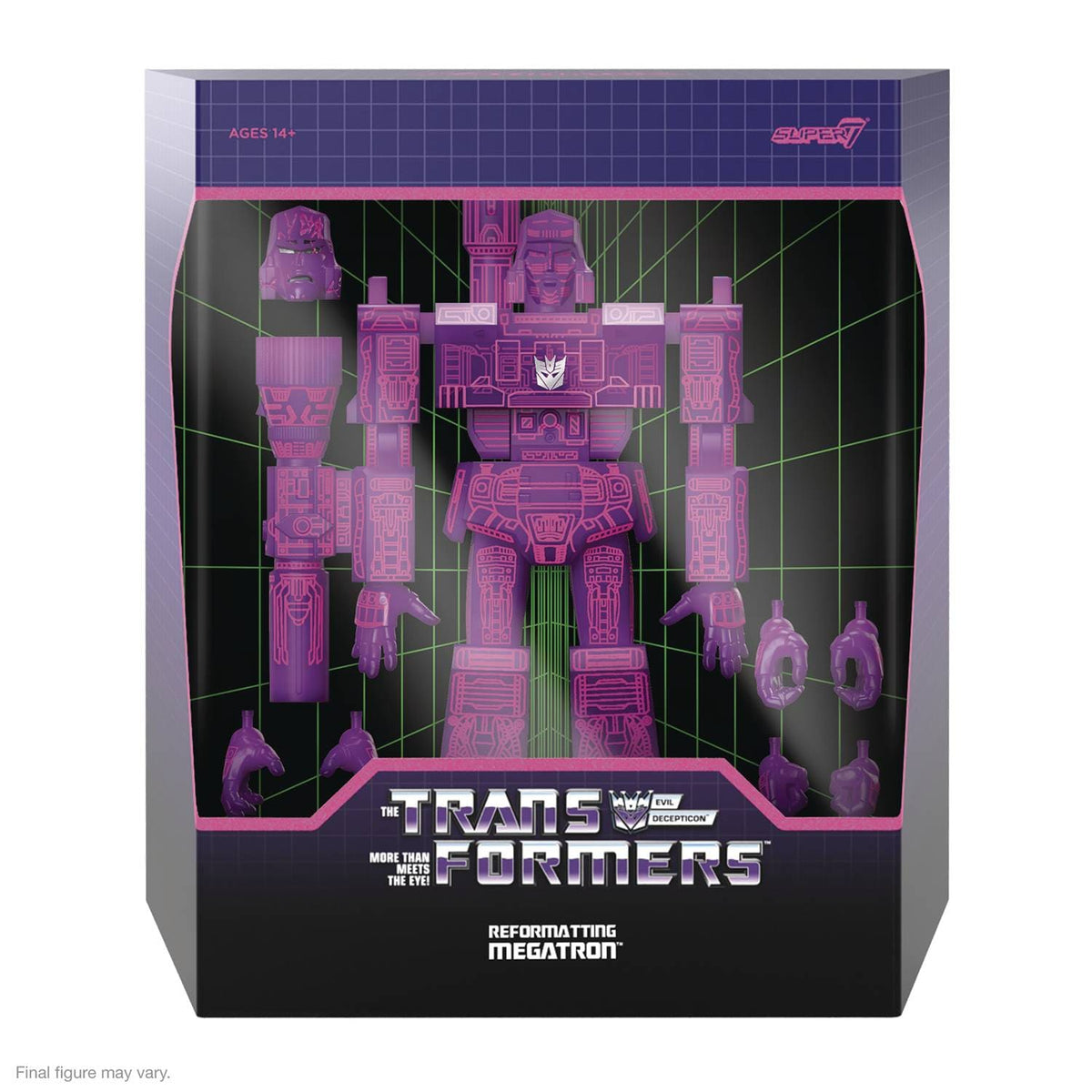 Super7 Toys > Action Figures > Animation Ultimates!: Transformers - Reformatting Megatron 840049834187 OCT228482