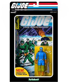 G.I. Joe - ReAction+ Figures - Snake Eyes (Skybound Comic Box Set, Issue #2)