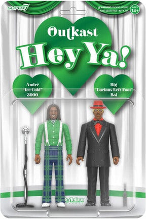 Super7 Toys > Action Figures > Other Action Figures ReAction Figures: OutKast - Hey Ya! 2pk 840049882232 RE-OUTK-08223
