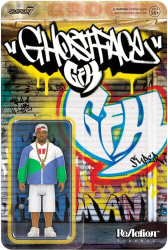 Super7 Toys > Action Figures > Other Action Figures SUPER7: REACTION FIGURES - GHOSTFACE KILLAH (CAN IT BE SO SIMPLE) 840049877184