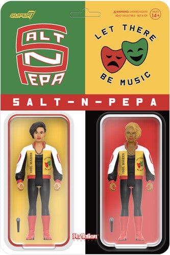 Super7 Toys > Action Figures > Other Action Figures SUPER7: REACTION FIGURES - SALT N PEPA (2 PACK) 840049859852