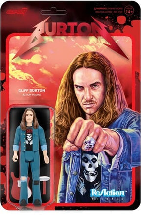 Super7 Toys > Action Figures > Super7 ReAction Figure: Cliff Burton - Cliff 'Em All 840049818040 SUSV18040