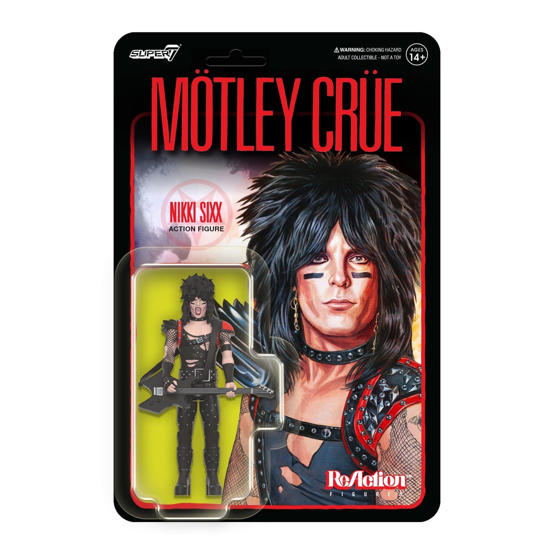 ReAction Figure: Mötley Crüe - Nikki Sixx