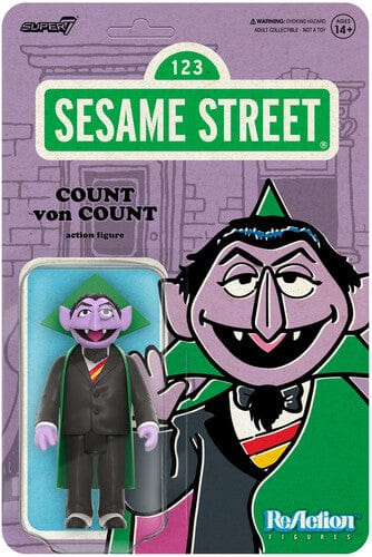 Super7 Toys > Action Figures > Super7 ReAction Figure: Sesame Street - Count Von Count 840049857377 SUSV57377