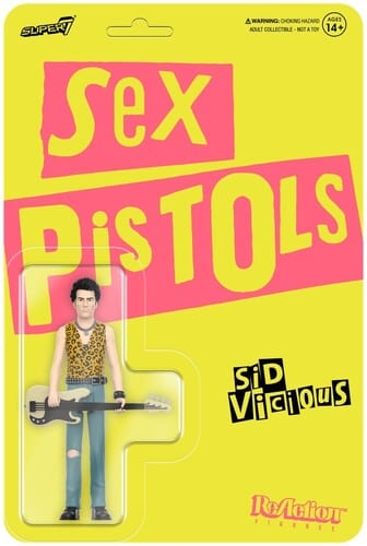 Super7 Toys > Action Figures > Super7 ReAction Figure: Sex Pistols - Sid Vicious 840049820555 SUSV20555