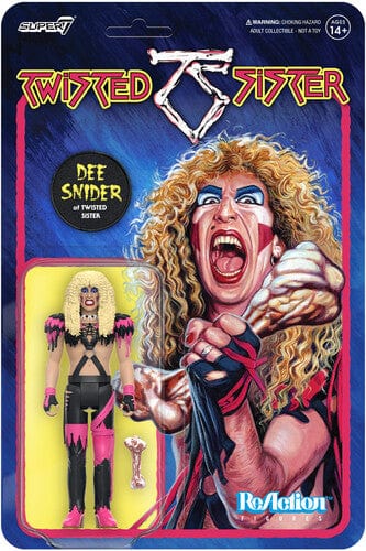 Super7 Toys > Action Figures > Super7 ReAction Figure: Twisted Sister - Dee Snider 840049827295 SUSV27295