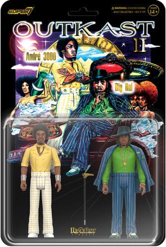 Super7 Toys > Action Figures > Super7 SUPER 7: OUTKAST- AQUE MINI REACTION FIGURES 840049882218