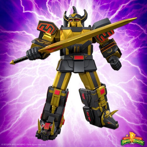 Super7 Toys > Action Figures > Super7 SUPER 7: ULTIMATES! - MIGHTY MORPHIN POWER RANGERS WAVE 5 - MEGAZORD (GOLD/BLACK) ACTION FIGURE 840049882010 SUSV82010