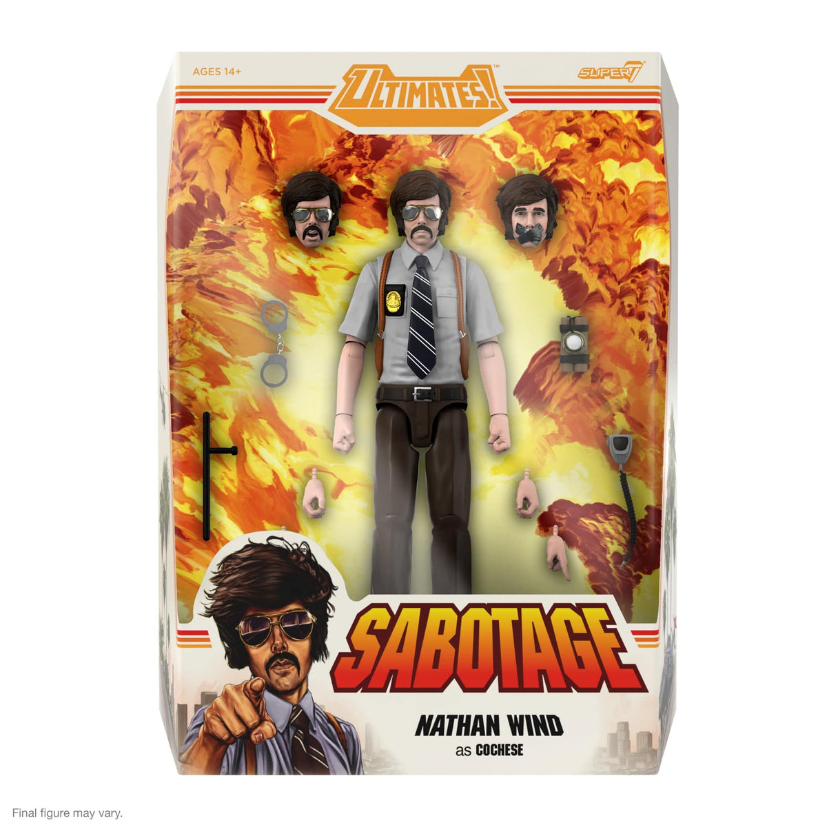 Super7 Toys > Action Figures > Super7 SUPER7: BEASTIE BOYS SABOTAGE ULTIMATES - NATHAN WIND ACTION FIGURE 840049880832 STL321564