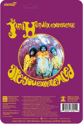 Super7 Toys > Action Figures > Super7 Super7 - Jimi Hendrix - ReAction Figures - Jimi Hendrix (Reverse Album Colors) 840049879010 840049879010