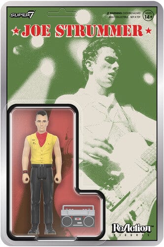 Super7 Toys > Action Figures > Super7 SUPER7: REACTION FIGURES - JOE STRUMMER 840049848252