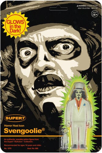 Super7 Toys > Action Figures > Super7 SUPER7: REACTION FIGURES WV3 - SVENGOOLIE (MONSTER GLOW) ACTION FIGURE 840049858619 SUSV58619