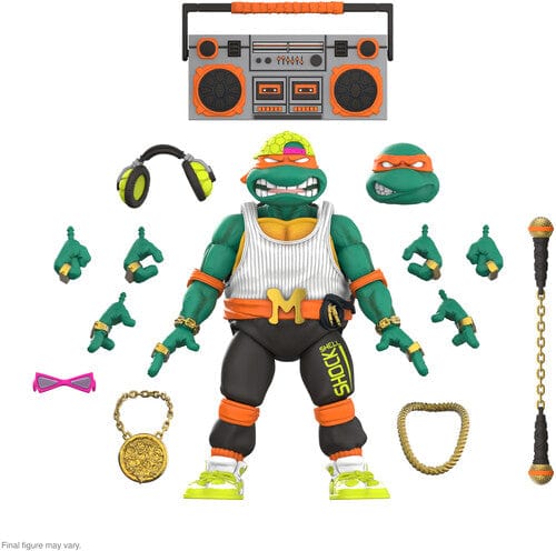 Super7 Toys > Action Figures > Super7 SUPER7: ULTIMATES WAVE 11 - TEENAGE MUTANT NINJA TURTLES - RAPPER MIKE ACTION FIGURE (Copy) (Copy) 840049849662