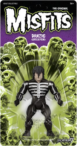 Super7 Toys > Action Figures > Super7 Super7 Vintage Figures: Misfits - Danzig (Skeleton Shirt) 840049846883 SUSV46883