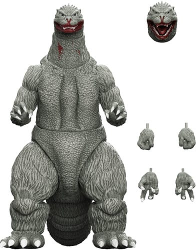Super7 Toys > Action Figures > Super7 Ultimates!: Godzilla 1989 - Greyscale (Thirsty for Blood) 840418821558 SUSV21558