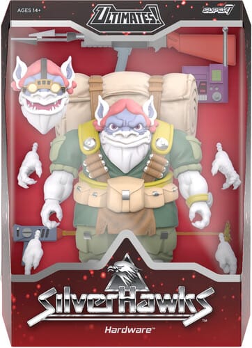Super7 Toys > Action Figures > Super7 Ultimates!: SilverHawks - Hardware (Toon) 840049884465 SUSV84465