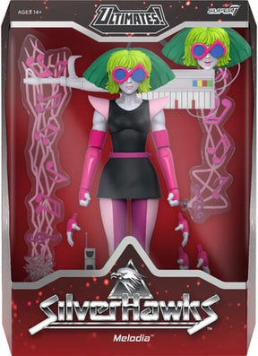 Super7 Toys > Action Figures > Super7 Ultimates!: SilverHawks - Melodia (Toon) 840049884472 SUSV84472